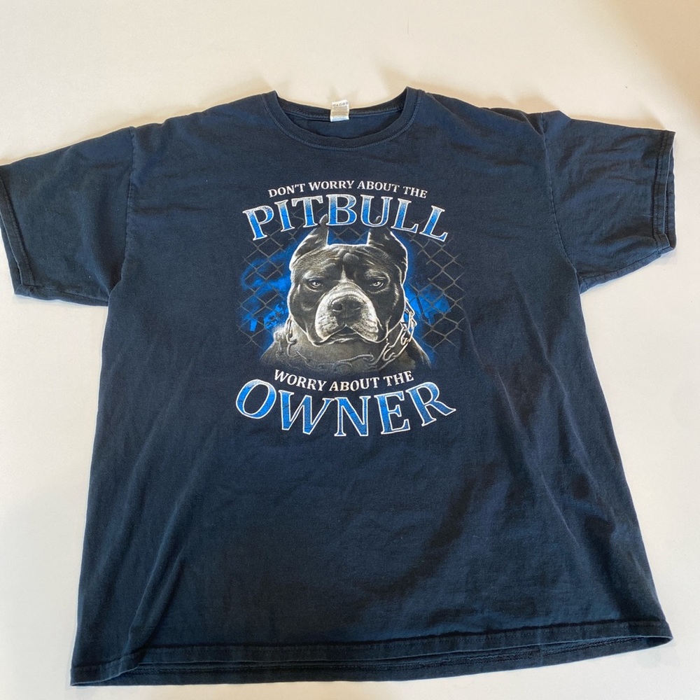 Fruit of loom pitbull shirt